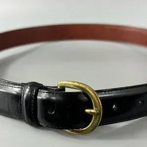 Coach 3921 Womens Leather Belt Size: 36”/90 cm Vintage COACH 3921 Brown Polished Cowhide Leather Belt Size  main image 3